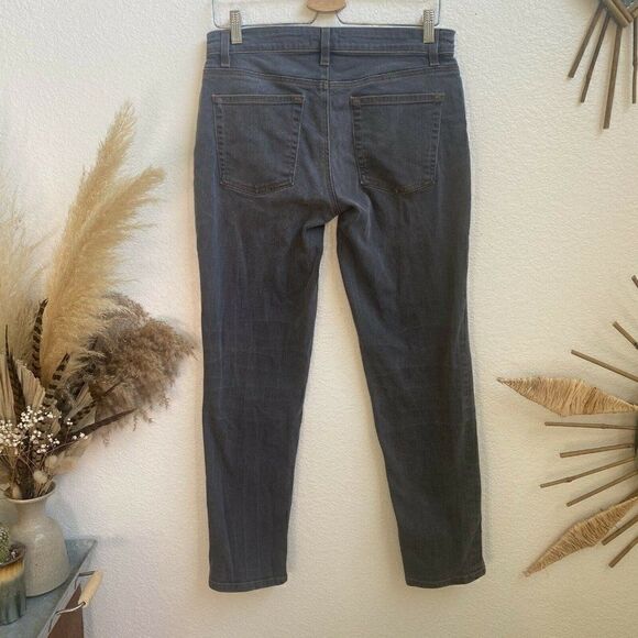 Eileen Fisher Straight Leg Stretch Denim Jeans Womens size 6 - Picture 2 of 7